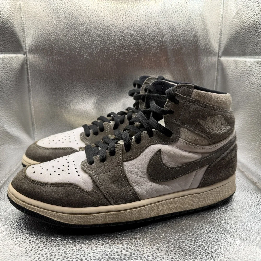 Size 10 Air Jordan‎ 1 Retro OG High Washed Black Mens Athletic Shoes DZ5485-051
